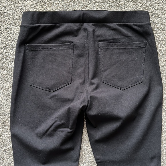 NWOT BlankNYC The Mercer Ponte Knit Skinny Pants 30 Caviar - Picture 8 of 10